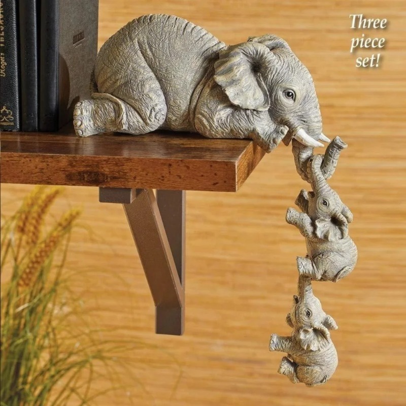 Newton Cradle Large - 3 Pcs/set Cute Elephant Hug Baby