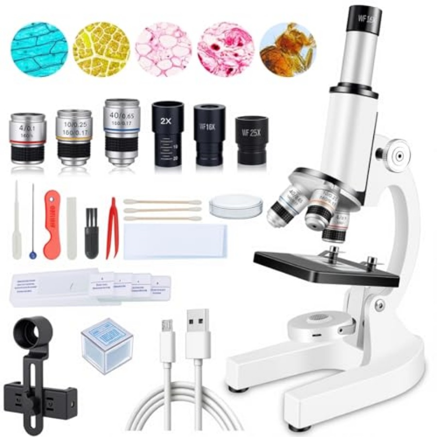 Compound Microscope for Adults - Microscope Compound 40X recensione e prezzo