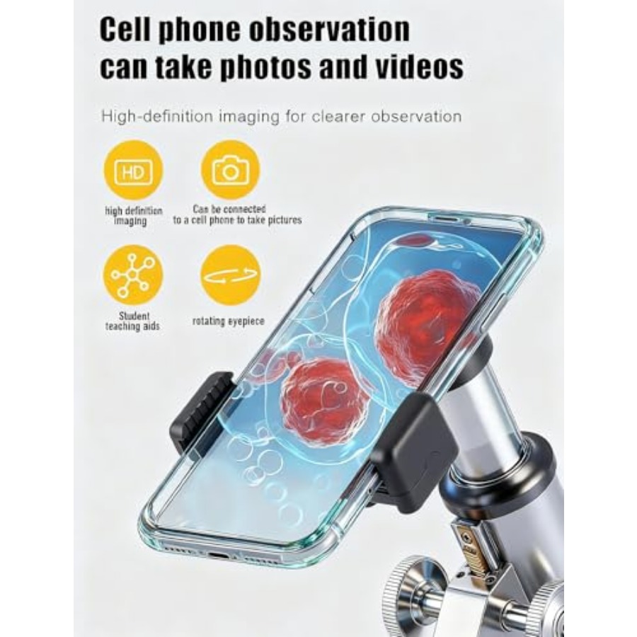 Compound Microscope for Adults - Microscope Compound 40X recensione e prezzo
