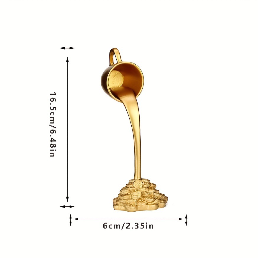 Floating Liquid Gold Mug Sculp - Newton Cradle Large recensione e prezzo