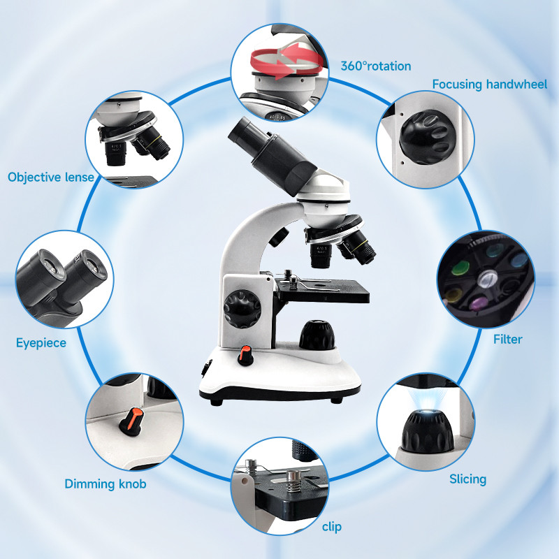 40X-1280X Compound Binocular M - Microscope Compound 40X recensione e prezzo
