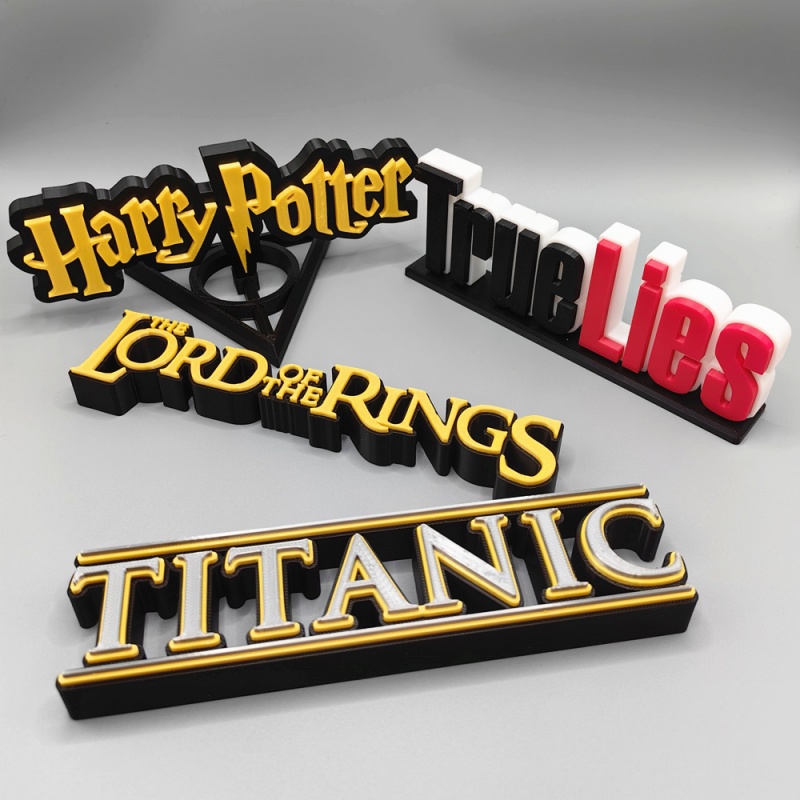 Classic Mo vie Title 3d Logo S - Science Exhibition Models recensione e prezzo