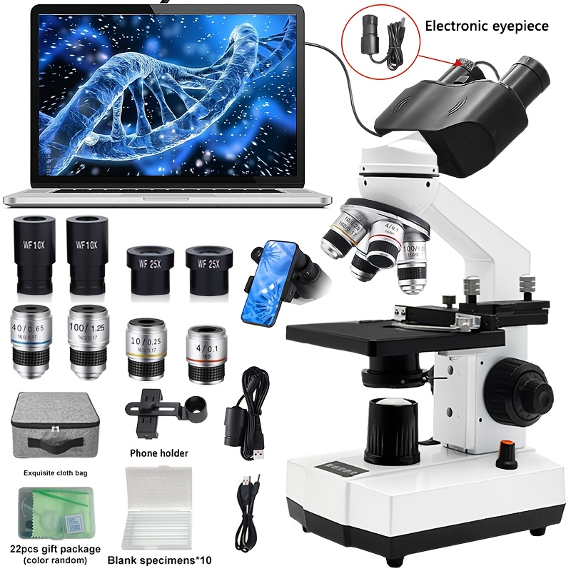 Professional LED Binocular Mic - Microscope Compound 40X recensione e prezzo