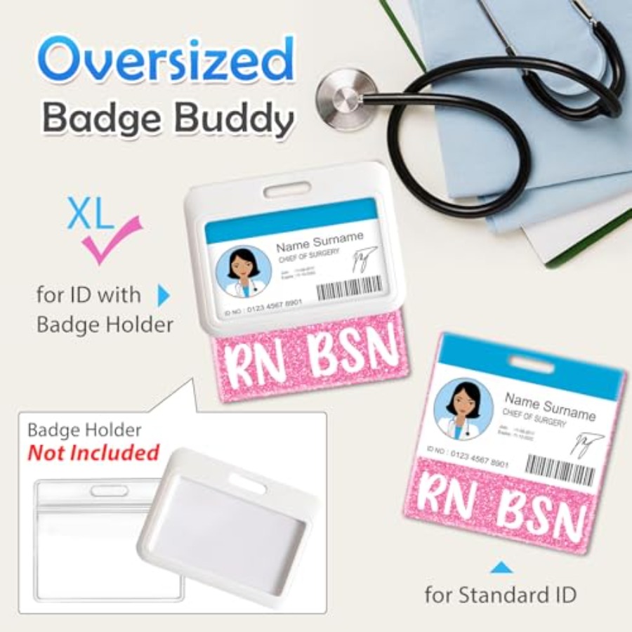 Oversized RN BSN Badge Buddy C - Science Buddies recensione e prezzo
