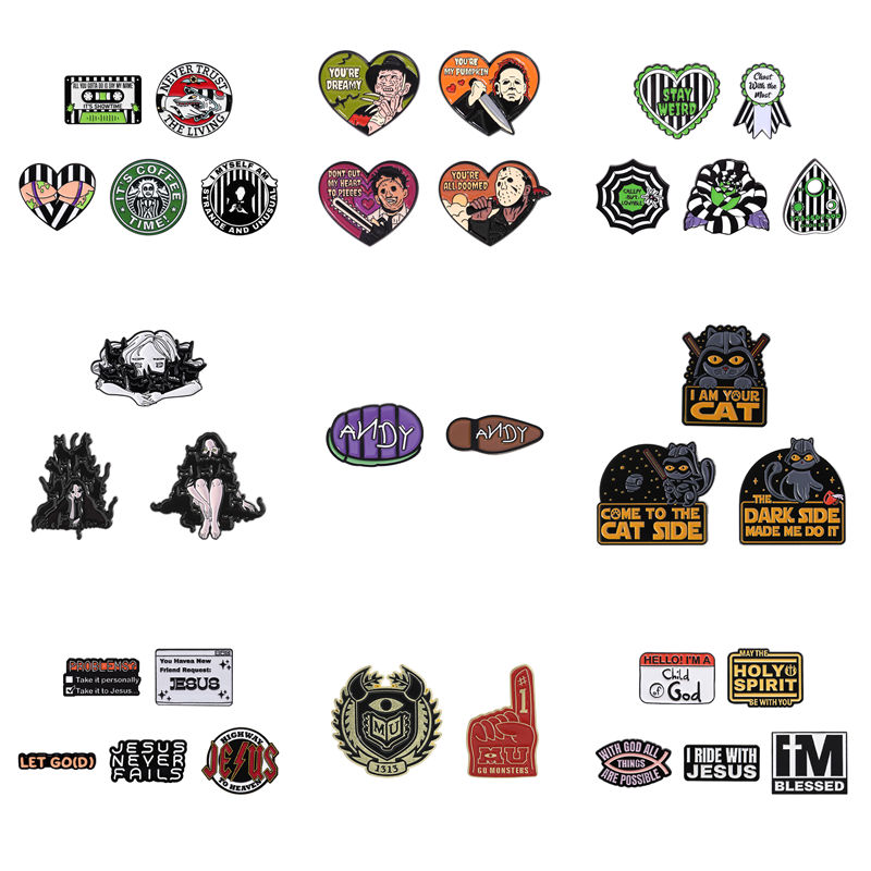 Gothic Punk Quotes Enamel Pins - Science Buddies recensione e prezzo