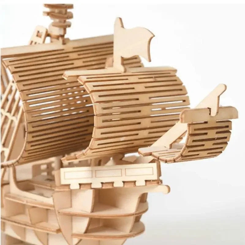 DIY  Sailing Ship Toys 3D Wood - Newton Cradle Large recensione e prezzo