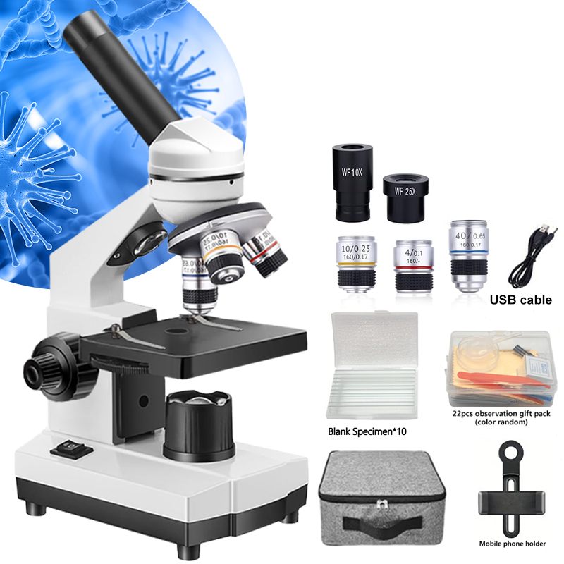 Portable Biological Optical Co - Microscope Compound 40X recensione e prezzo