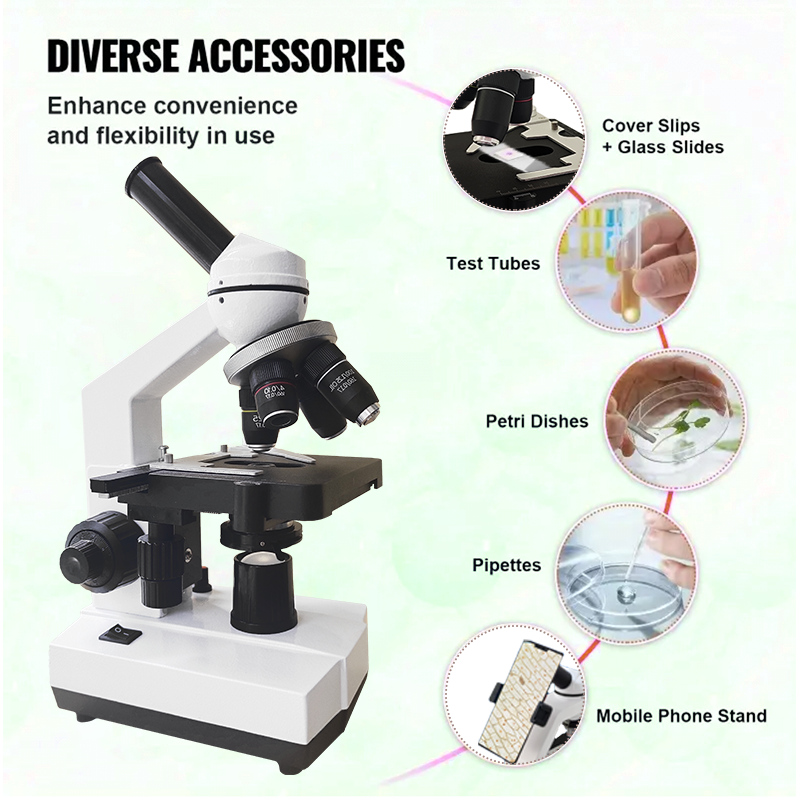 40X-2500X Professional Binocul - Microscope Compound 40X recensione e prezzo