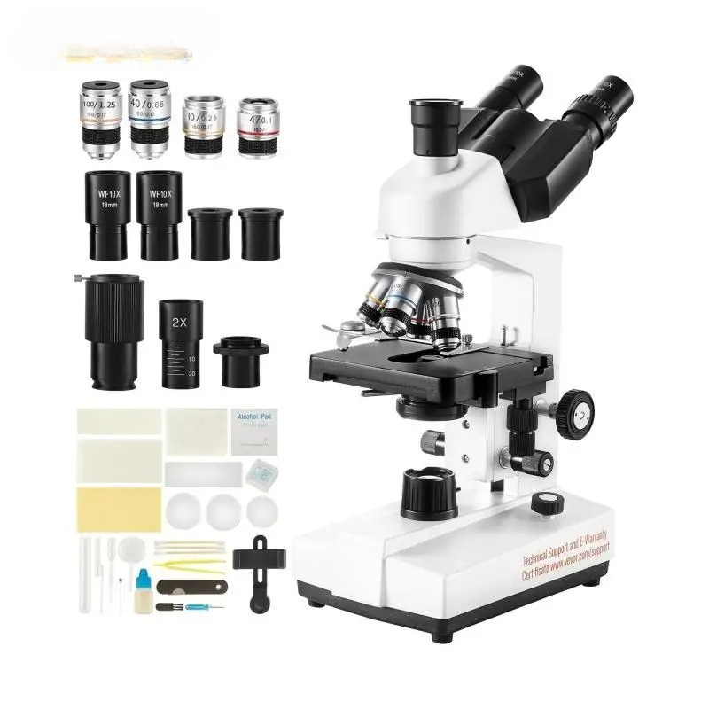 VEVOR Compound Trinocular Micr - Microscope Compound 40X recensione e prezzo