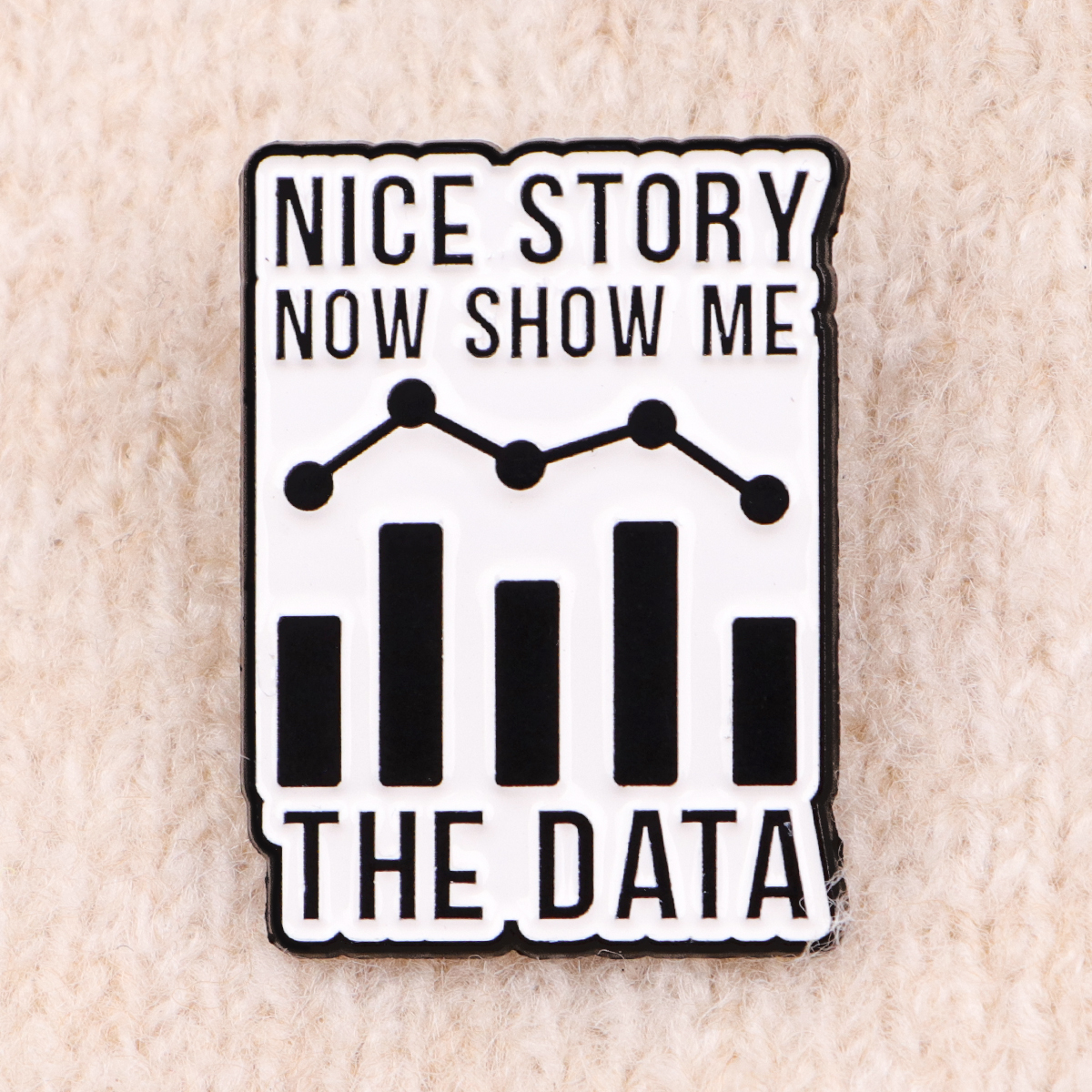 Data Science Enamel Pin Funny  - Science Buddies recensione e prezzo