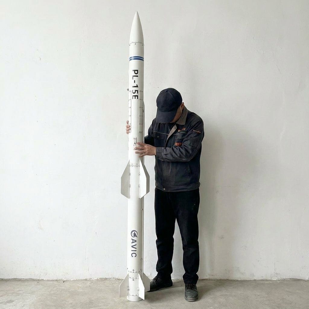 3D Printed Chinese PL-15E Air- - Science Exhibition Models recensione e prezzo