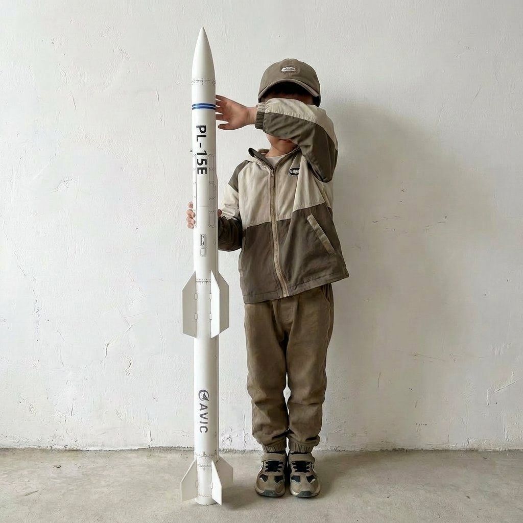 3D Printed Chinese PL-15E Air- - Science Exhibition Models recensione e prezzo